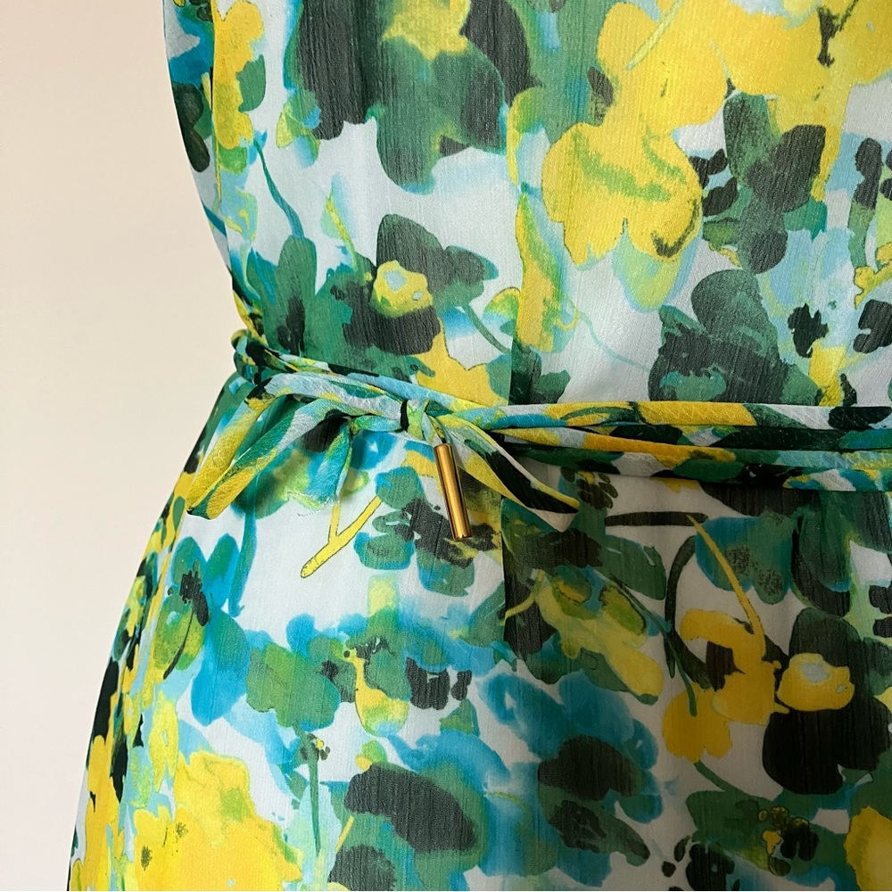 House of Harlow 1960 x Revolve Novia Maxi Dress in Kelly Green Floral size XS - Picture 13 of 13